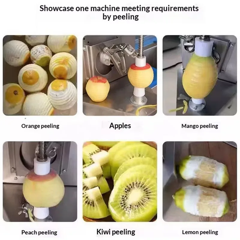 Éplucheur électrique d'agrumes de citron de machine d'épluchage d'orange de pomme de fruit de Kiwi