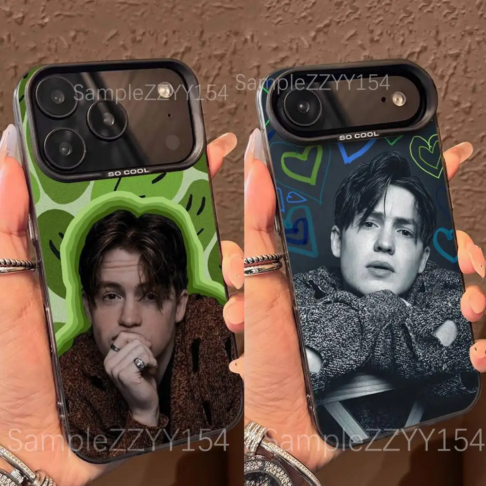 

Kit Connor Actor Phone Case For iPhone 17,16,15,14,13,12,X,8,Pro,Max,Plus,E,SE4,Air,Mini Black IMD Matte