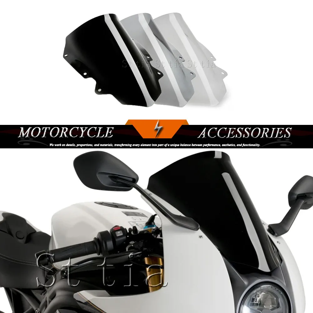 

New 2025 Motorcycle Windshield Windscreen Visor Wind Screen Deflector Accessorie For Triumph Speed Triple 1200 RR 2022-2024