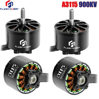 4pcs/lot FLASHHOBBY Brushless Motor A3115 3115 900KV 6S LIPO for FPV Freestyle 9inch 10inch Long Range Cinelifter Drones RC Mode