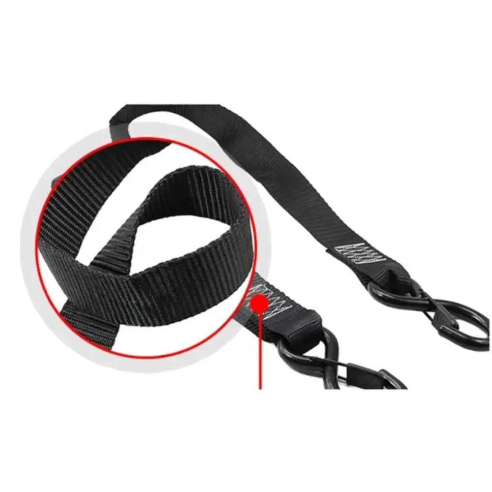 Lock S Hook Tie Down Strap Heavy Duty Long Belt Ratchet Strap Universal Ratchet Secure Heavy Duty Strap