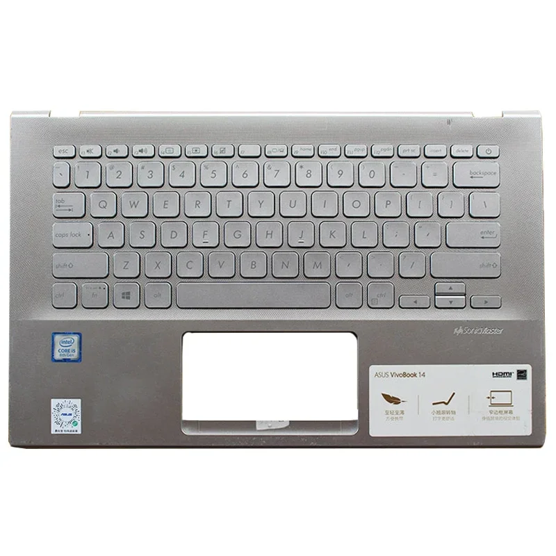 Imagem -03 - Tampa Traseira para Asus Vivobook 14 Lcd Moldura Palmrest Caixa Inferior V4000 V400f X420f Y406 X420 Novo