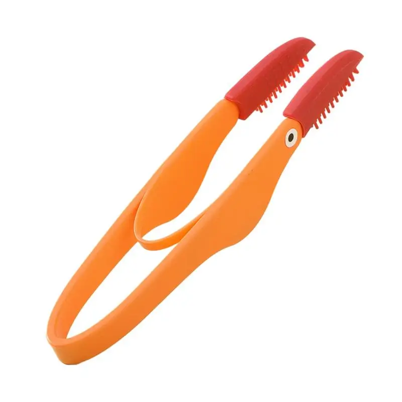 Pet Tear Stain Comb Silicone Brush Head Dog Face Comb With Anti-Slip Handle Flexible Dog Comb Multipurpose Pet Comb For Ear