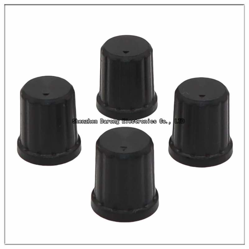 15 x 16.5 plastic striped knob cap Potentiometer encoder cap Volume adjustment cap Electronic instrument switch