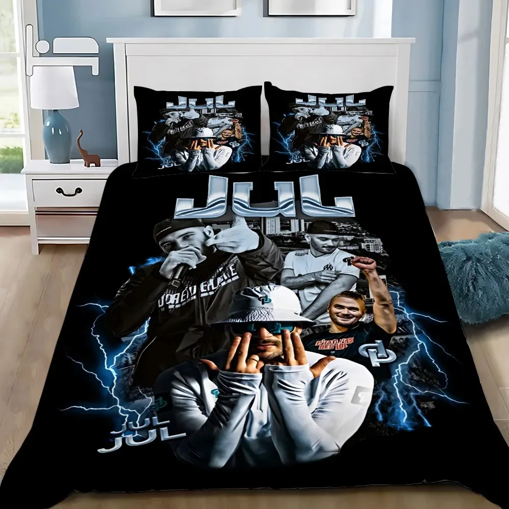 JuL Duvet Cover Pillowcase Bedding Set Adult Boys Girls Bedroom Decoration Children Gift Single Double Large Size