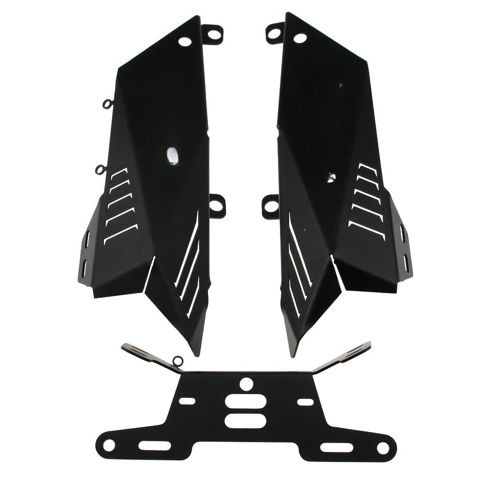 Cocok untuk dudukan plat nomor Honda CBR600RR F5 dengan lampu LED, dudukan plat nomor belakang, lampu belakang dudukan plat nomor