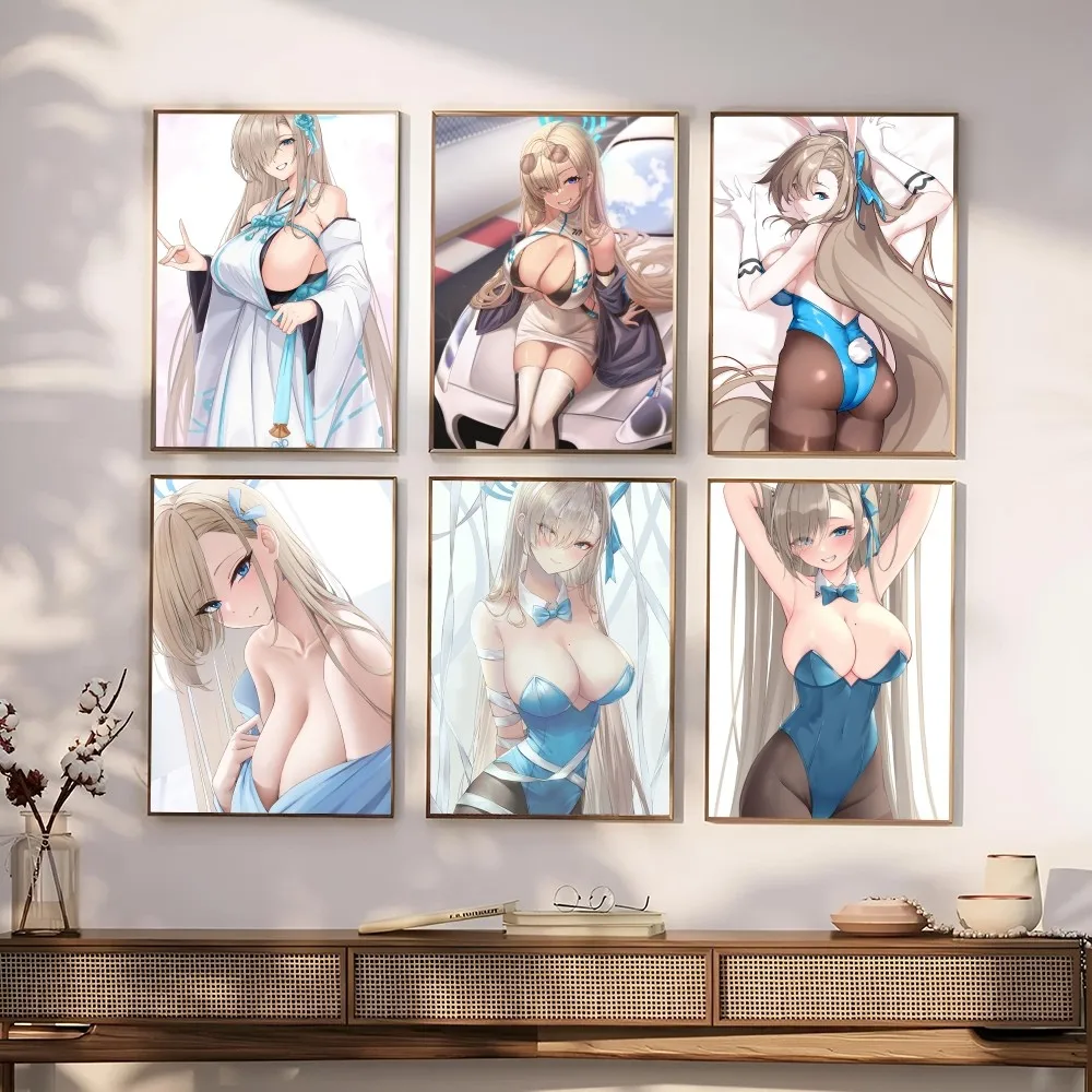 Blue Archive Ichinose Asuna Poster Paper Print Home Living Room Bedroom Entrance Bar Restaurant Cafe Art Painting Decoration