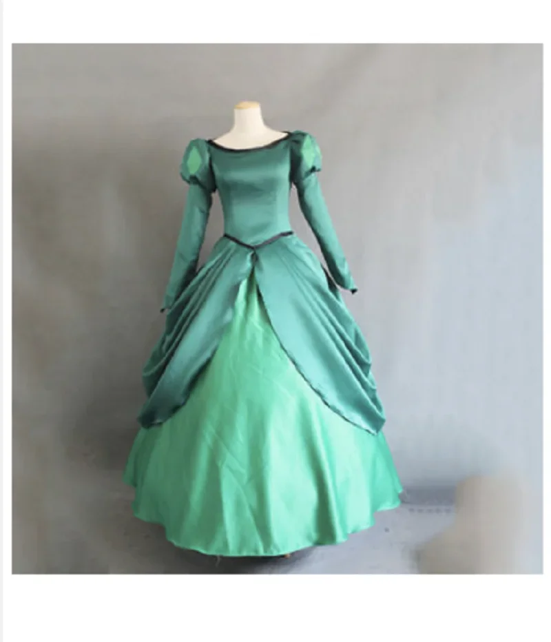 

Cosplay Adult Princess Costume Green Ball Dress Adult Women's Fantasy Carnival Customization