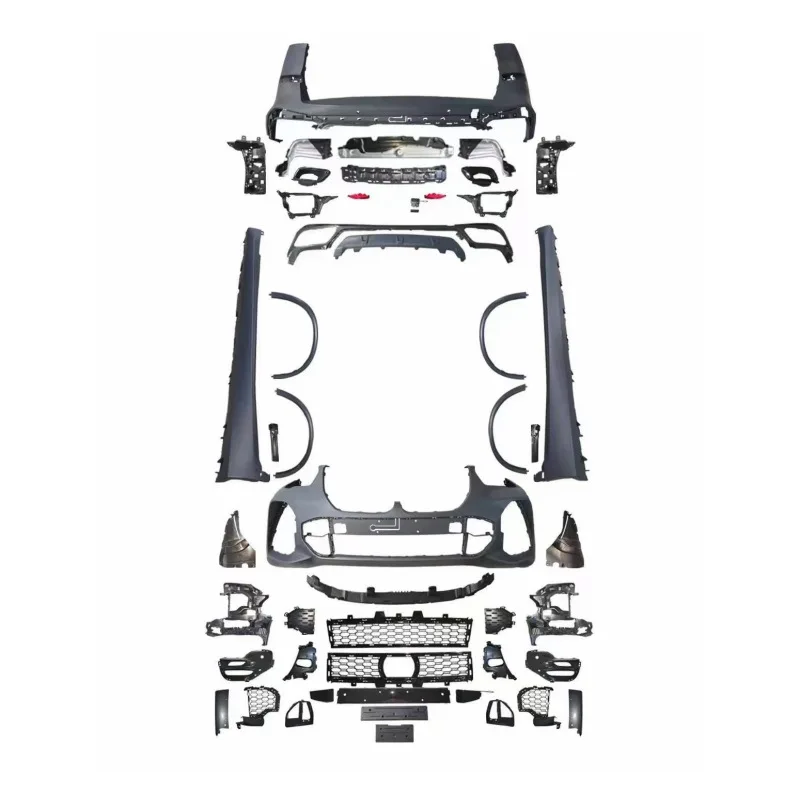 

Suitable for MT body kit surrounded bumper BMW X5 new G05 pre-modified MT exhaust pipe
