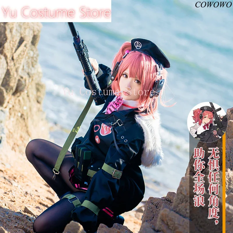 Yu Costume Anime! Hot Game Girls Frontline MP7 Combat Suit Uniform Cosplay Costume Halloween Party Role Play Outfit Women