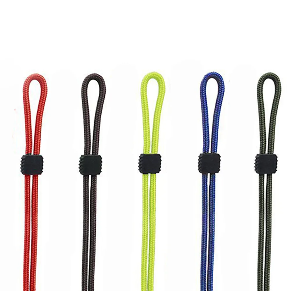 

5Pcs Anti Slip Glasses Chain Adjustable Eyeglass Strap Holder Red Blue Black Brown Green for Outdoor Sports Hiking Fishing