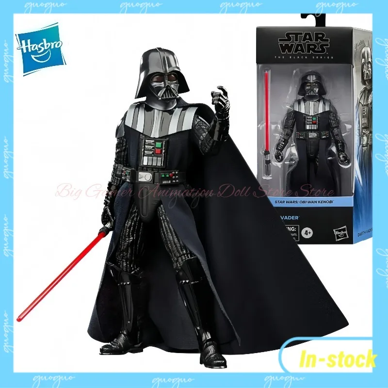 【in-stock】hasbro-star-wars-the-black-series-obi-wan-kenobi-darth-vader-6-action-figure-collectible-gift