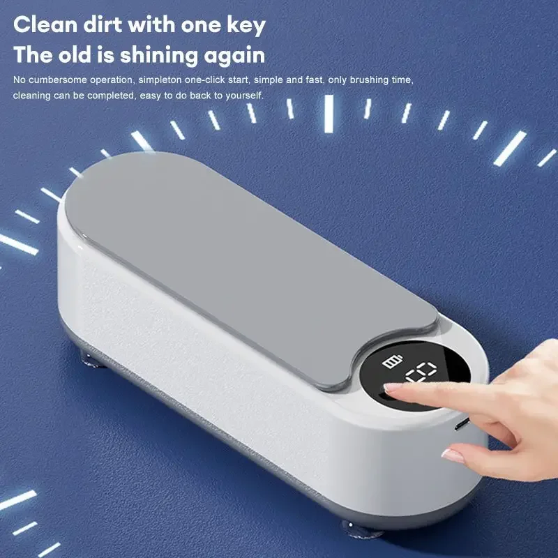 1PC electric cleaning box-portable USB rechargeable mini-household 360 cleaning solution, easy to maintain hygiene.