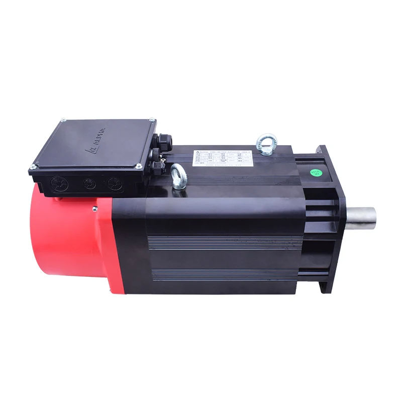 Servo motor de alta velocidade 7.5kw do eixo do grande torque do roteador do cnc 6000rpm