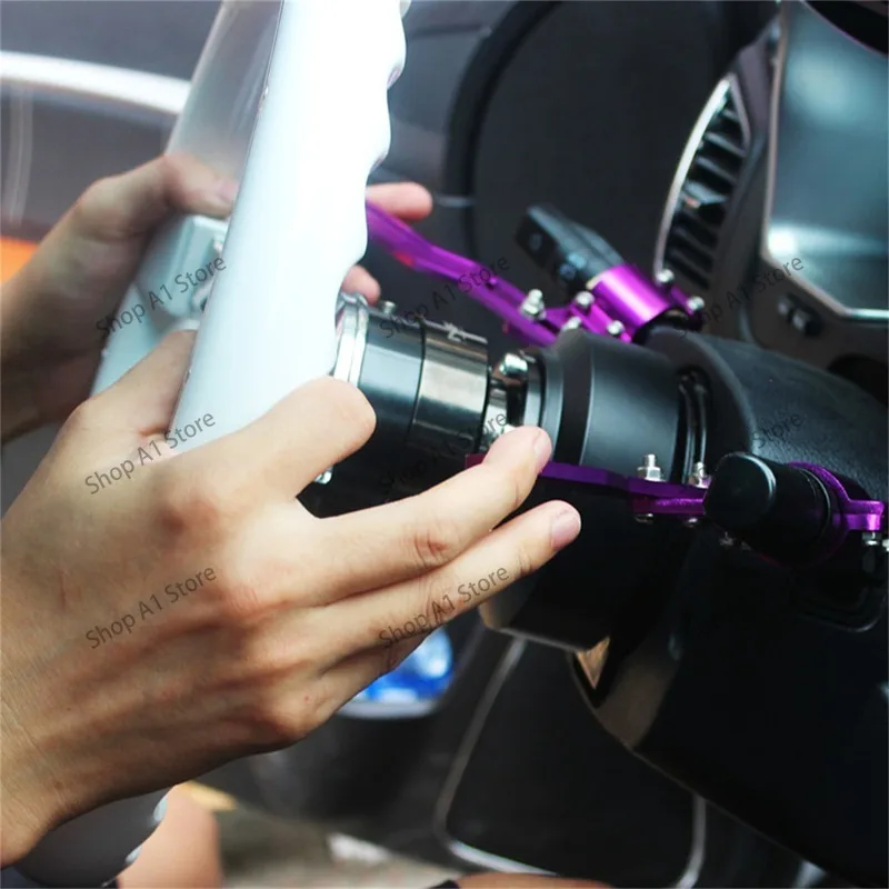 Car modification steering wheel turn signal extended rod universal signal extended rod aluminum alloy wiper switch control rod