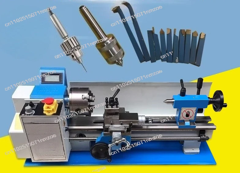 WM210V Small Bench lathe 220v/110v WM210V Brushless motor lathe lathes Variable Speed Mini Metal Lathe Machine