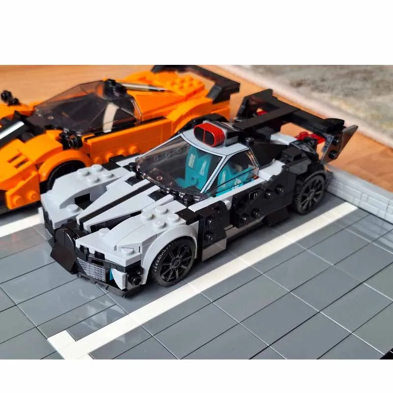 

MOC-178602 Новая модель строительного блока городского спортивного гоночного автомобиля, 516 деталей, игрушечный подарок для мальчиков, детей, дня рождения и Рождества