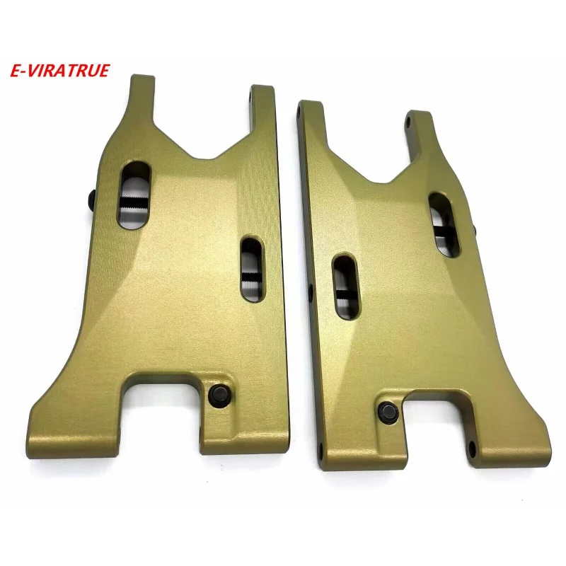 E-VIRATRUE Losi 5T 1/5 Hard Anodizing CNC 7075 Aluminum Rear Suspension Arms