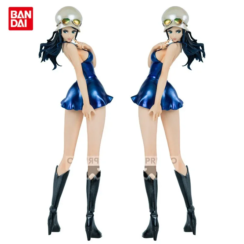 

Bandai Original CHRONICLE GLITTER＆GLAMOURS ONE PIECE Anime Figure Nico·Robin Action Figure Toys For Boys Girls Children Gifts