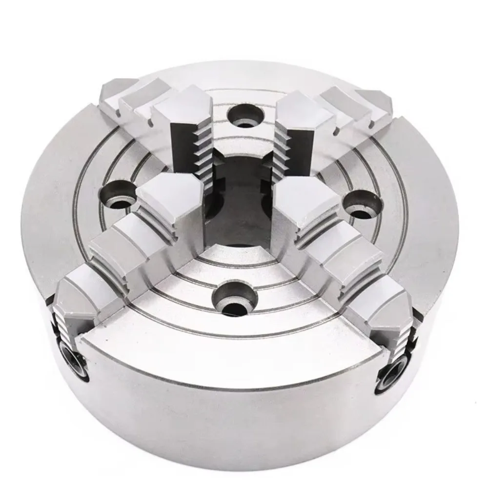 Four-Jaw Chuck Universal Single-Action Self-centering Steel Chuck Electric/Manual Customizable