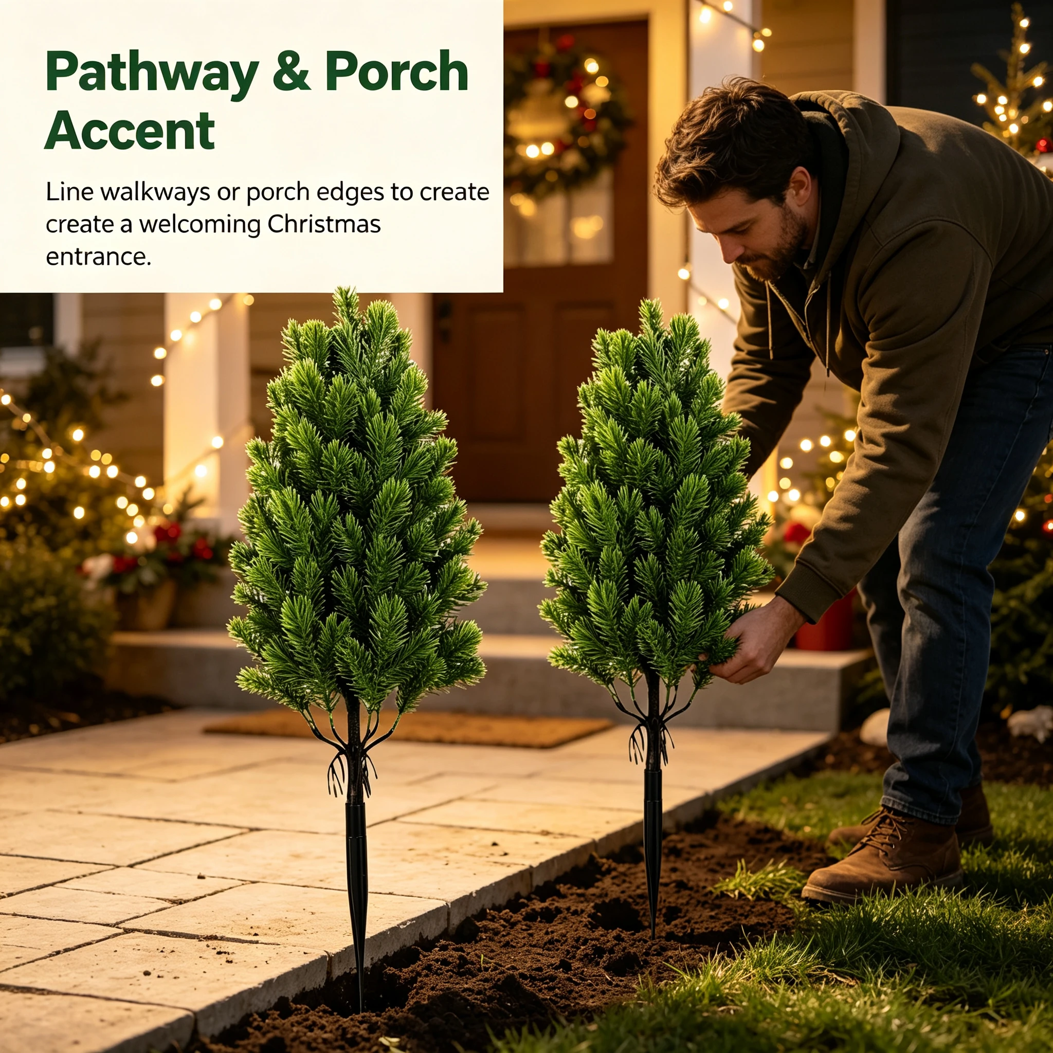 1/4 pezzi di piante artificial - Christmas Tree Artificial recensione e prezzo