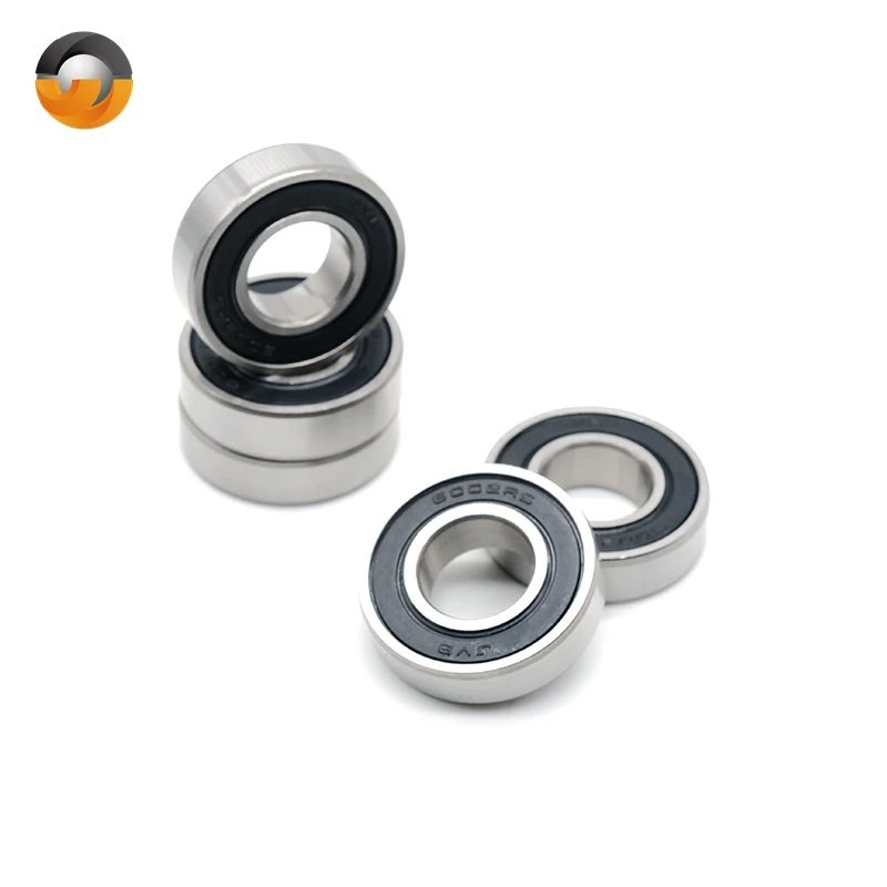 

2pcs/lot 6003RS Motor Grade Deep Groove Ball Rolling Bearings 6003-RS 6003RS 17*35*10mm High Quality Bearing Steel