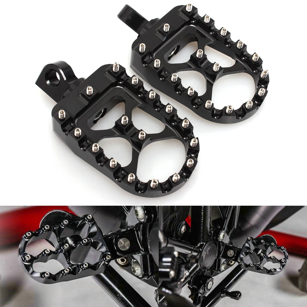 For Harley Touring Dyna Softail V-Rod Sportster 883 1200 CVO Custom Fat Boy Footpeg Footres Passenger/Rider Pedal 1984-2019