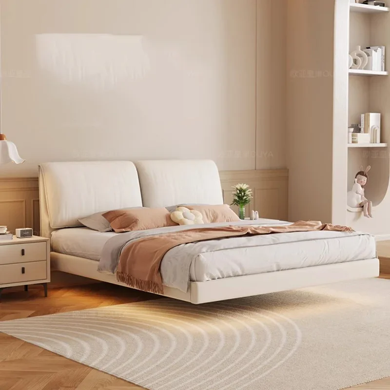 

Unique Luxury Bed Marriage Aesthetic Minimalist Modern Bed Storage Nordic Camas Y Muebles Para El Hogar Bedroom Decoration