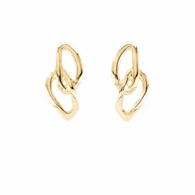 

New 2022 Uno de 50 Trendy Silver Plated Charm Stud Earrings Niche Jewelry Gifts