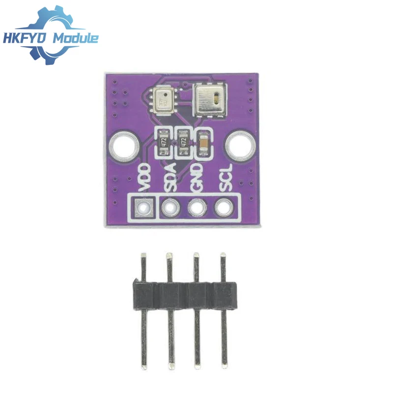 1-50pcs AHT20 + BMP280 Módulo de temperatura, umidade e pressão de ar Digital de alta precisão
