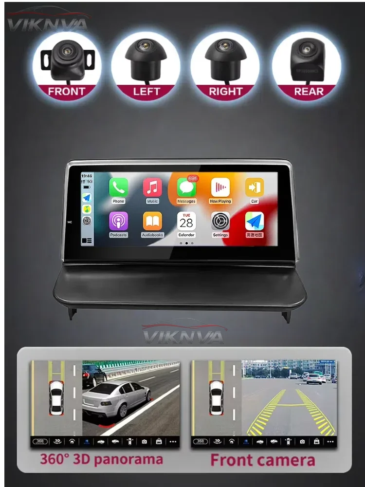 Android14 Original car style screen Car Radio GPS Navi Multimedia Video Player Stereo For Volvo XC90 2004 - 2013 DSP 4G Carplay - view 3