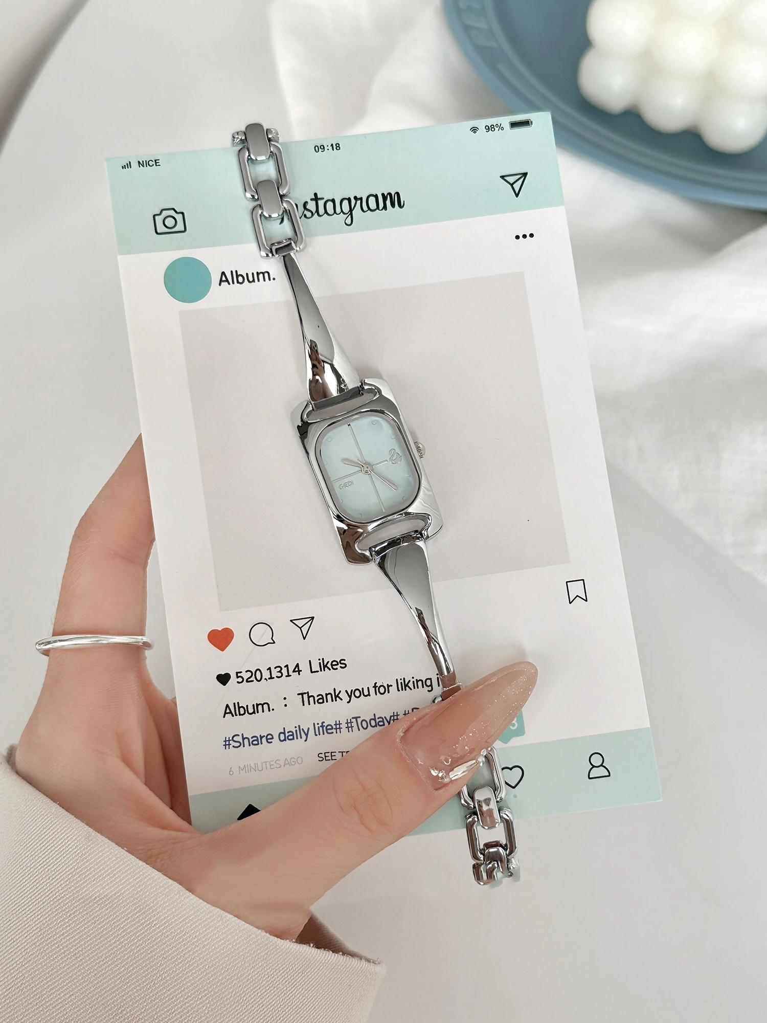 GEDI プレミアムブティックウォッチ女性用ステンレススチー - Women'S Fashion Boutique のレビューと価格