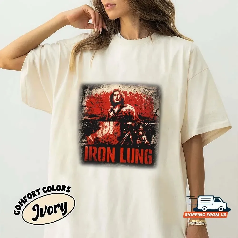 Iron Lung Horror Movie T-shirt, Retro Summer New Unisex T-shirt, Casual and Fashionable