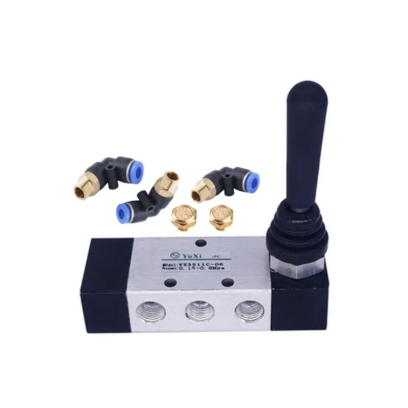 Tyre Changer Machine Arm Hand Control Switch Air Valve1/8" Connect For 6mm Tube