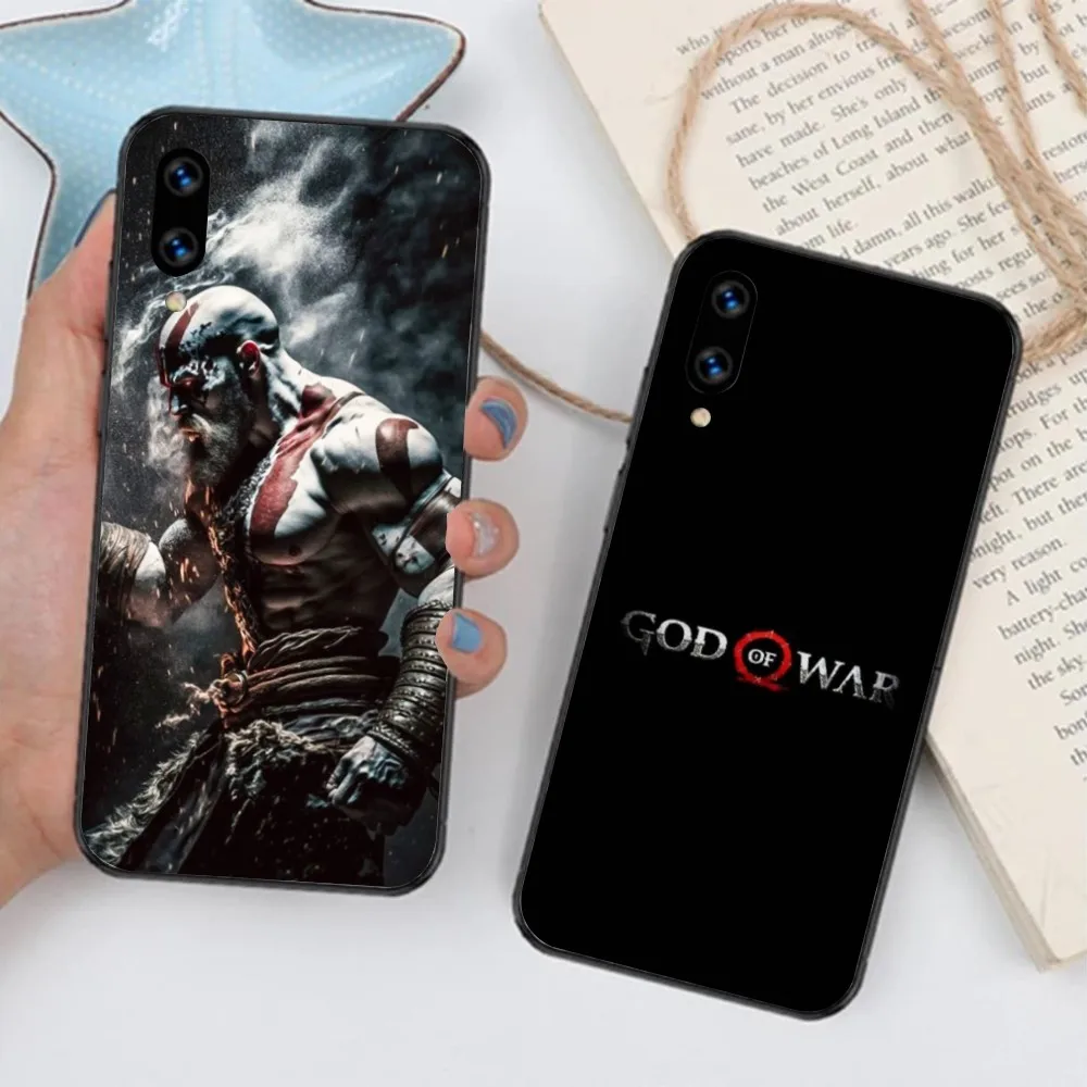 God War Kratos Mobile Cell Phone Case for Huawei Mate 40 30 20 10 Pro Lite Nova 9 8 5T Y7p Y7 Black Soft Phone Cover Funda