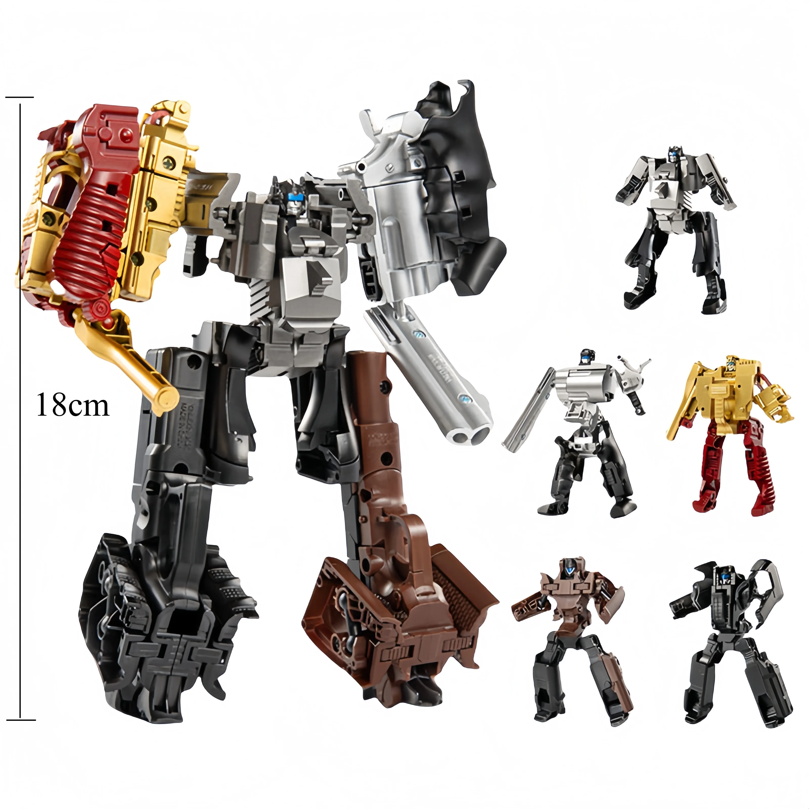 Heiße Original Transformation Neue Design Targetmasters Bruticus Pistole Pistole Figur Bewegliches Spielzeug Junge Geschenk