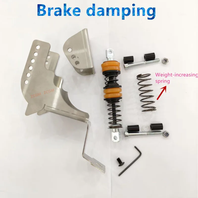 Voor Thrustmaster T300/T-GT/T-GT2 T3PA Pedaal Gesimuleerde Racing Modificatie Pedaal Rem Gaspedaal Verstelbare Demping MOD Kit