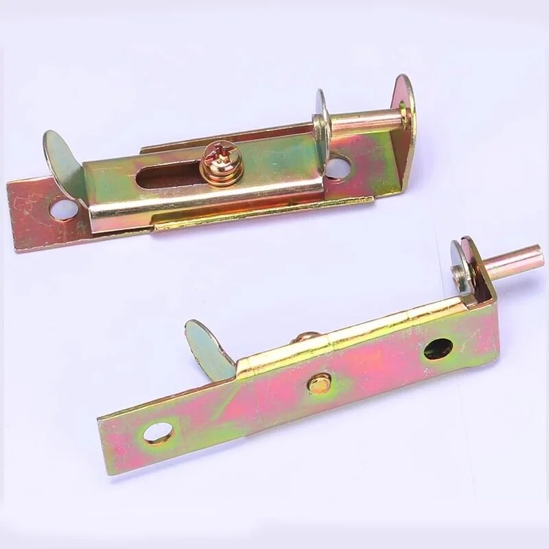 4PCS Pin Lock Cabinet Door Exposed Pin Wooden Wardrobe Small Iron Door Pin Lock Door Latch Furniture Use