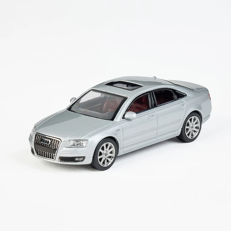 Massdi moulé sous pression 1/64 échelle A8 (D3) modèle de voiture en alliage de Simulation affichage statique jouet de collection cadeau Souvenir décoration