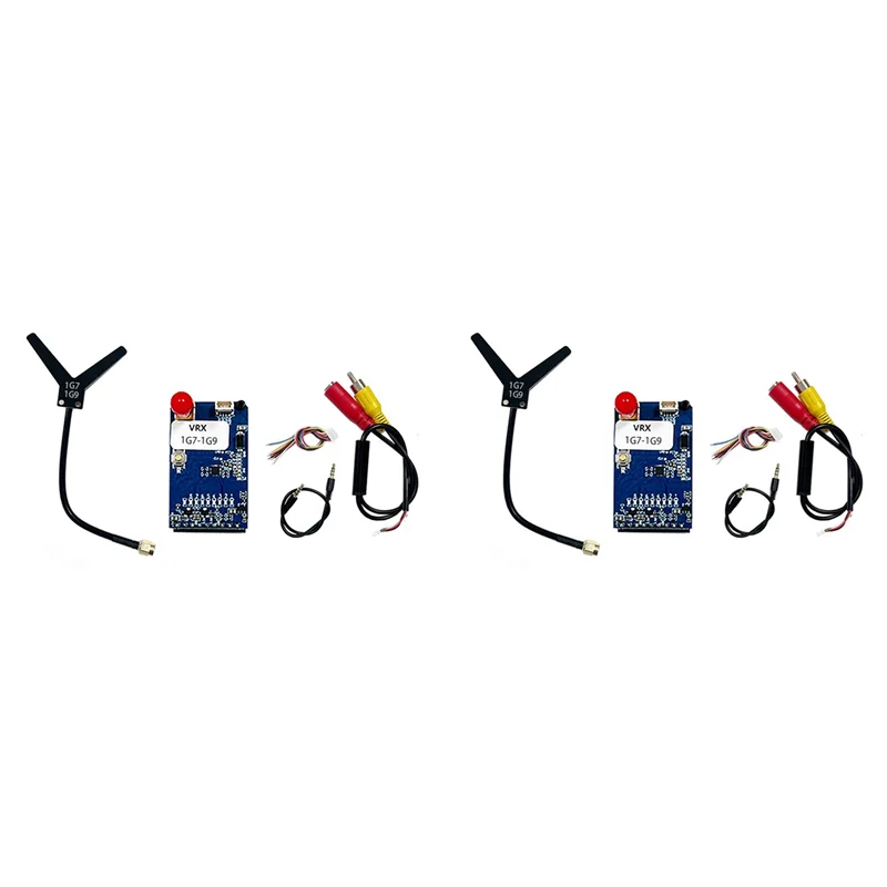 

ABKQ-2X 1.7G-1.9G FPV VRX 8CH FPV Video Receiver Module PAL/NTSC For Fatshark Skyzone FPV Goggles