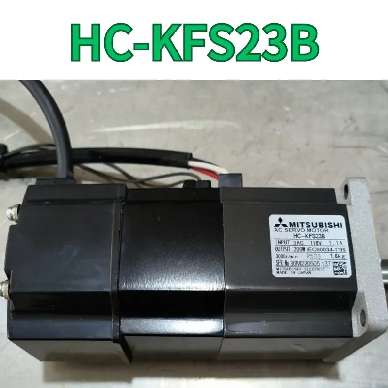 

second-hand HC-KFS23B servo motor test OK Fast Shipping