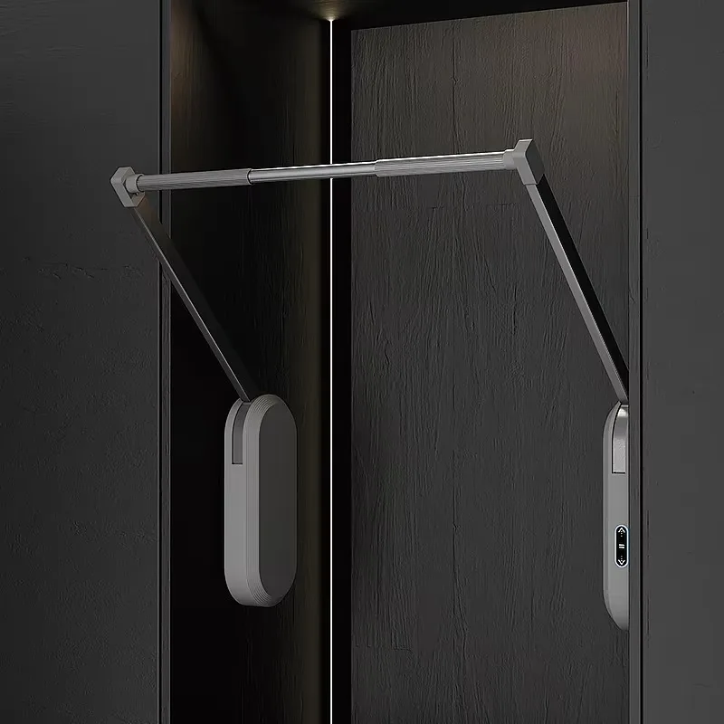 Aluminum Alloy Pull Down Electric Wardrobe Clothes Hanger, Lifting Garment Rack for Closet Storage