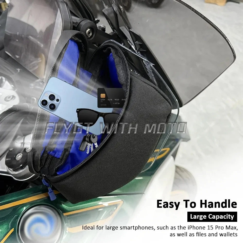 New Motorcycle Accessories Wind Deflector Bags Windscreen Waterproof Tool Bag Kit For BMW R1300GS R 1300 GS 2023 2024 2025