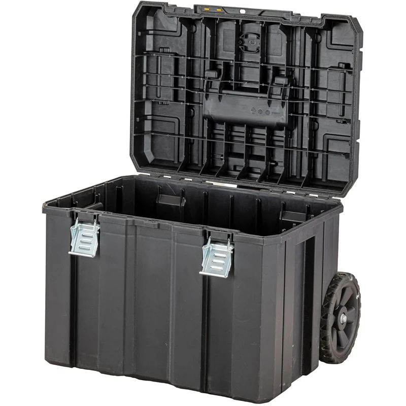 DEWALT DWST83347 TSTAK IP54 Deep Box Mobile Portable Lockable Stackable Waterproof Dustproof High Capacity Storage Tool Box