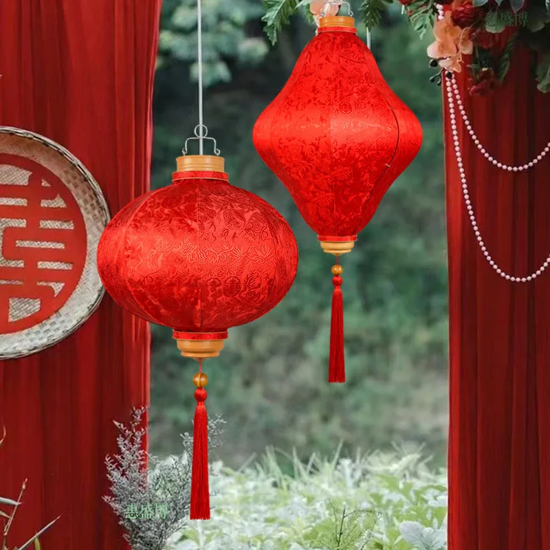 

12/14in Chinese Style Lantern Printing Tradition Festival Ancient Lantern Home Hotel Restaurant New Year Decoration Chandelier