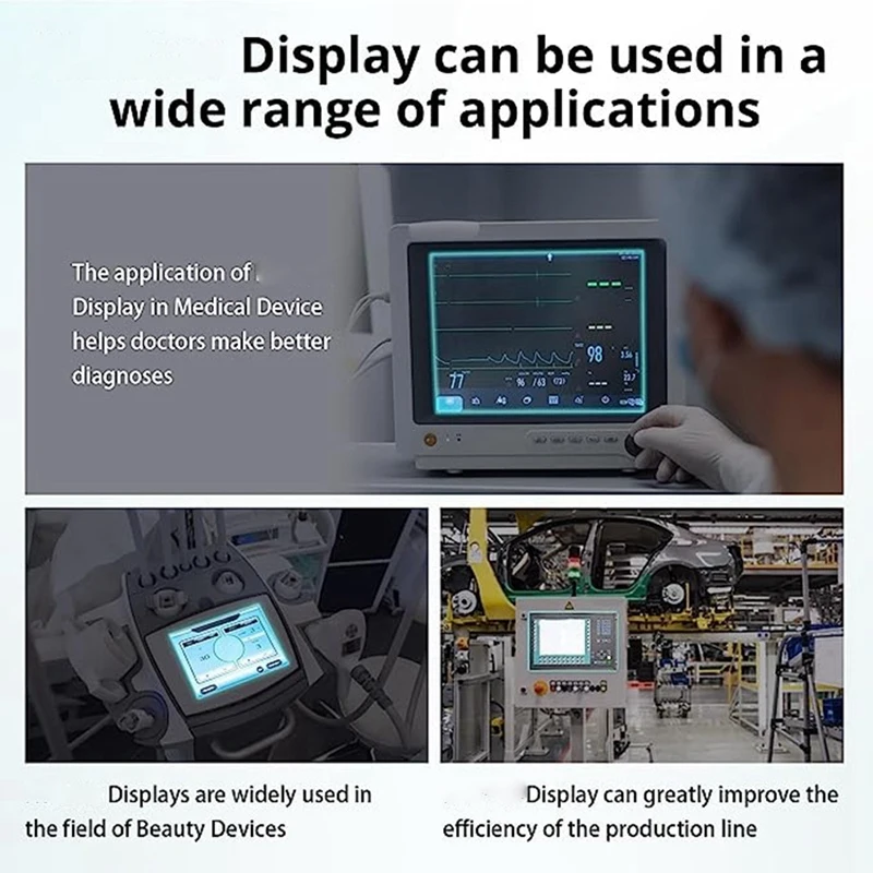 NEXTION HMI LCD Touch Display NX4832K035 3.5-Inch Resistive Display Enhanced Series UASRT TFT LCD Module