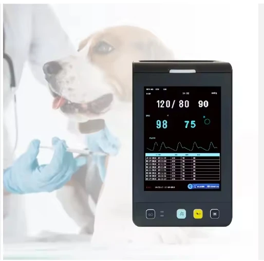 Animal Hospital Use Professional Handheld Cardiac Vital Sign Parameter Portable Medical Vital Sign Monitor+suntech NIBP