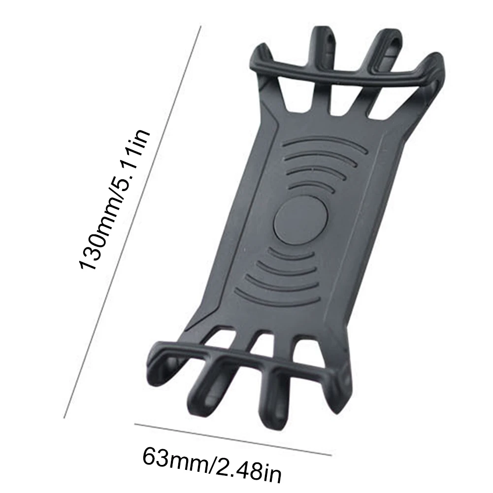 حامل هاتف MTB مع حزام سيليكون مقاوم للتمزق للدراجات النارية وحامل ساعة توقيت للدراجة لواجهة ساعة توقيت Garmin #6