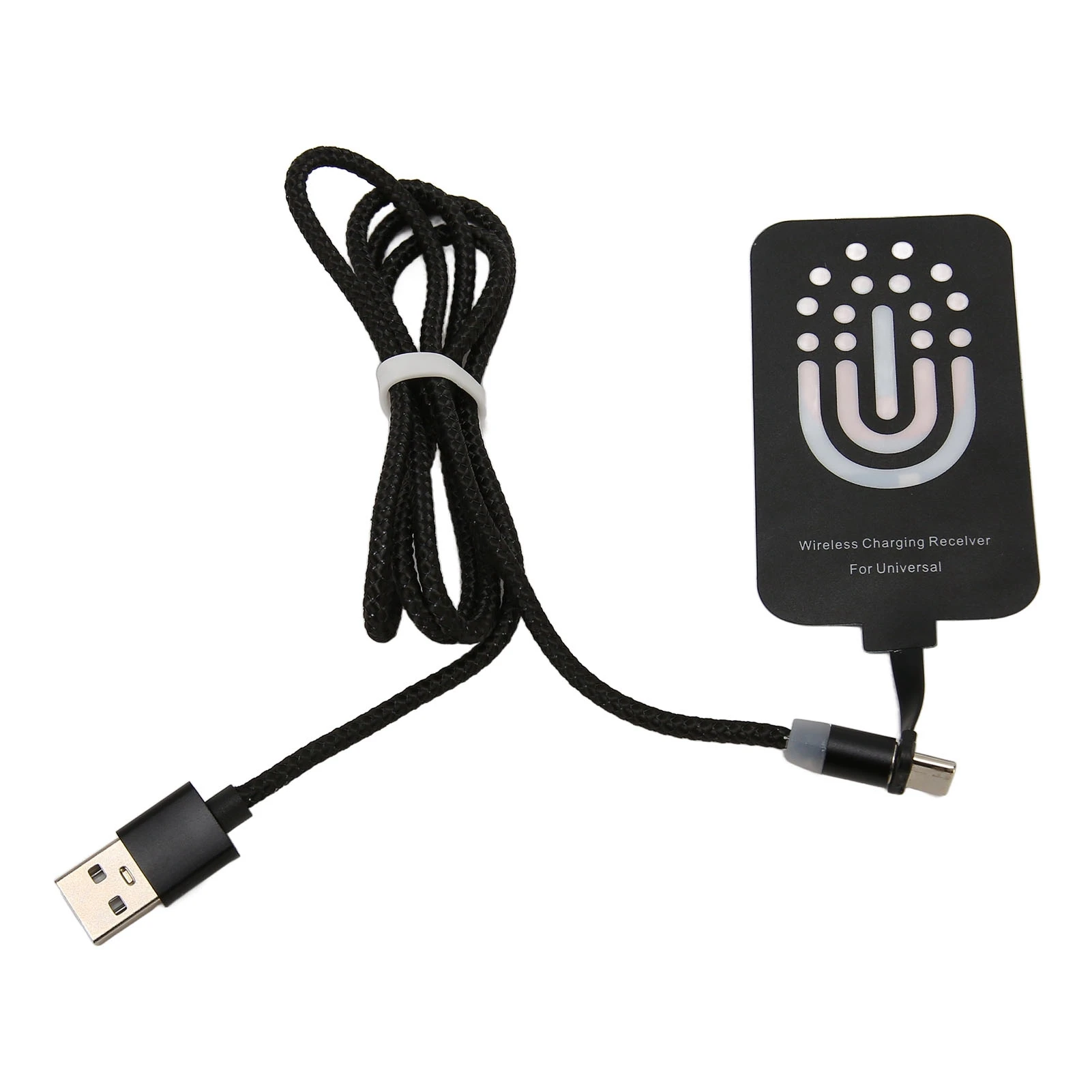 Protable Thin Wireless Charging Receiver Type C Magnetic Suction Dual Purpose Wireless Charging Receiver Wireless Charging Patch