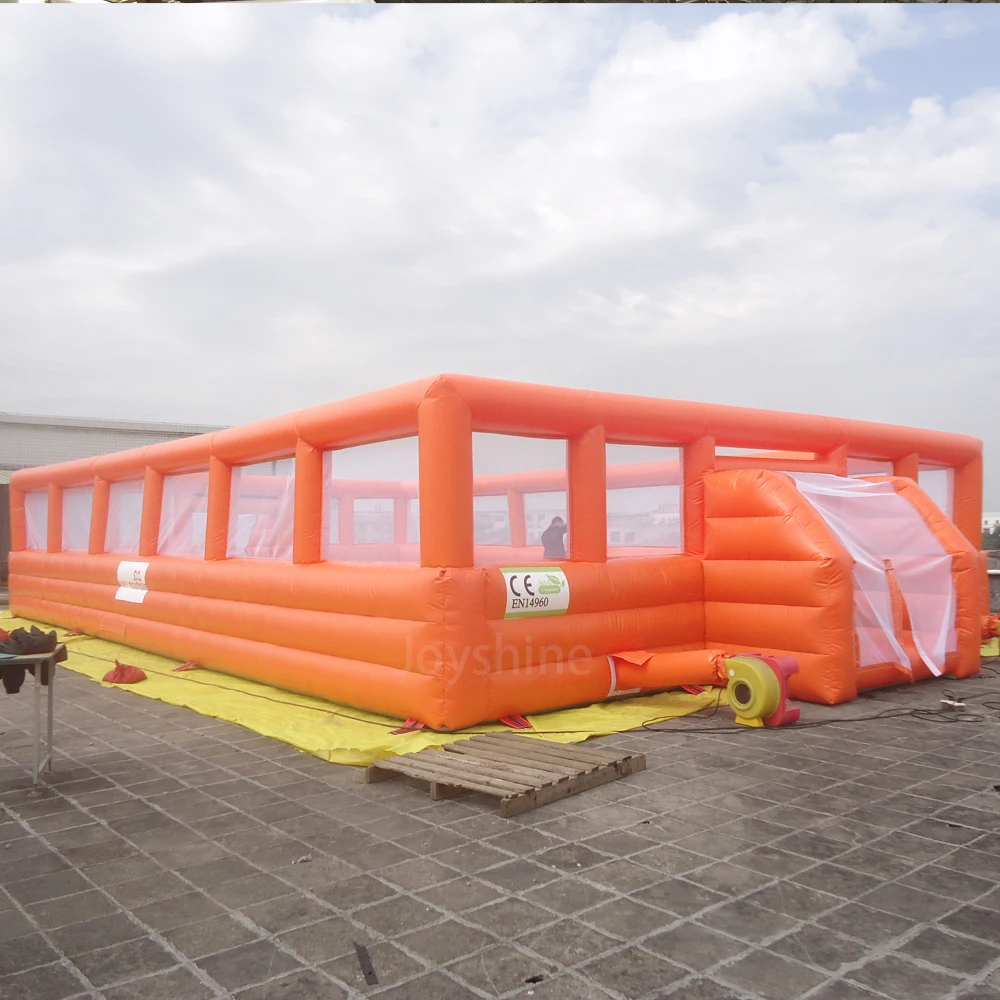 ベストセラー カスタム インドア/アウトドア スポーツ フットボール ピッチ バブル ポータブル インフレータブル サッカーエリア インフレータブル サッカーフィールド